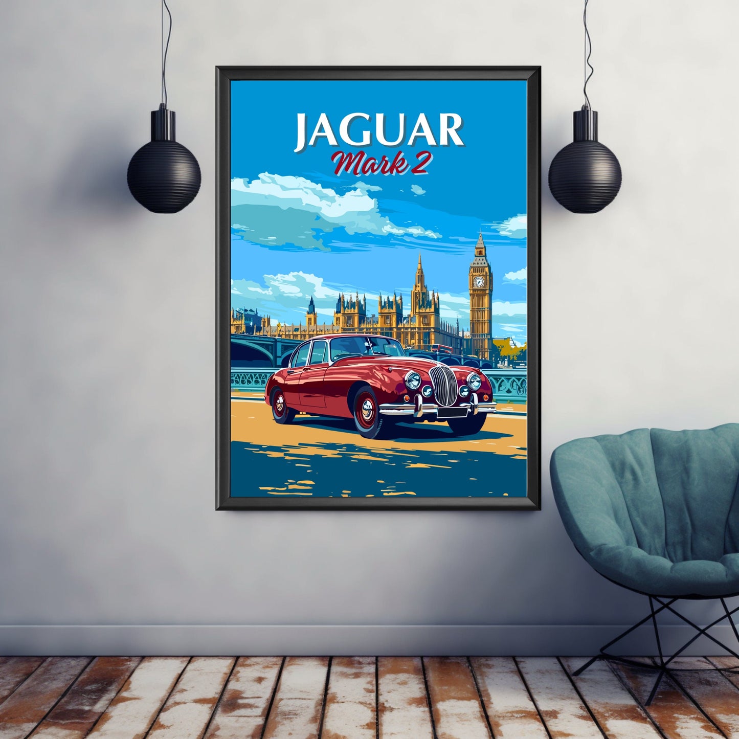 Jaguar Mark 2 Print