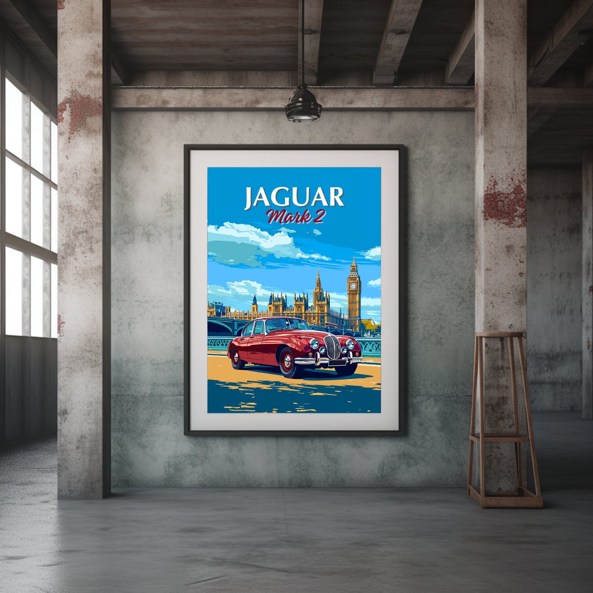 Jaguar Mark 2 Print