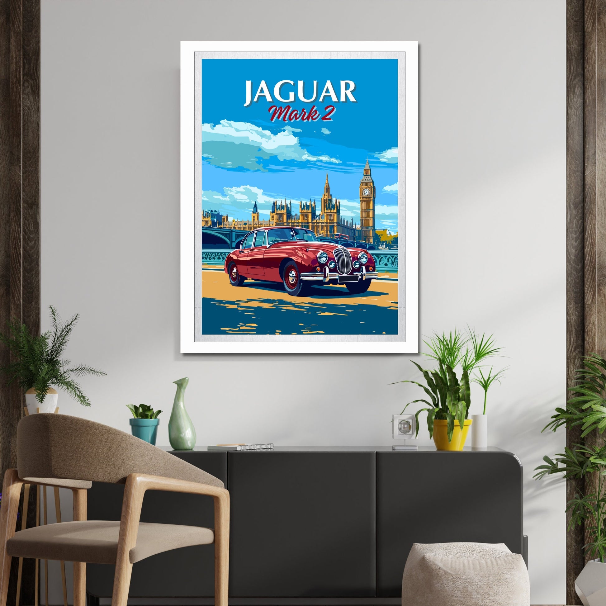 Jaguar Mark 2 Print