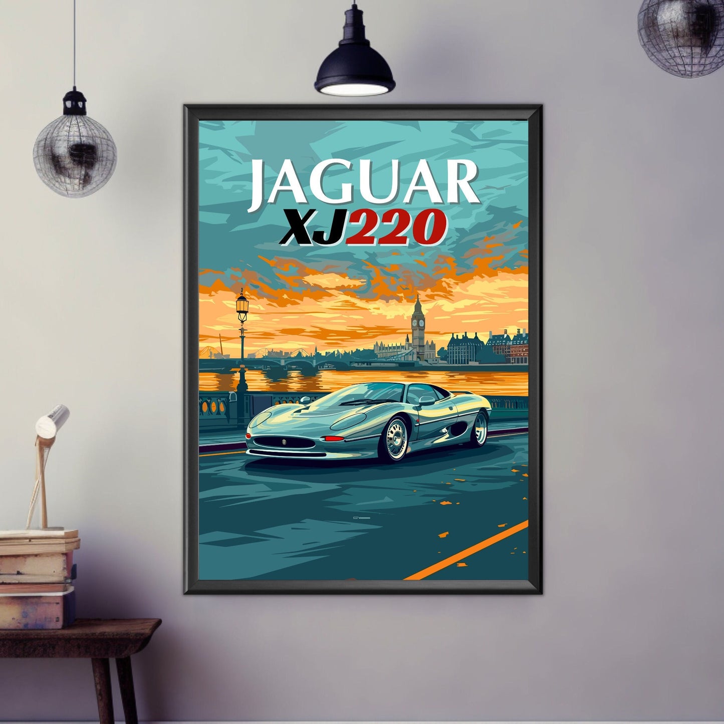 Jaguar XJ-220 Print