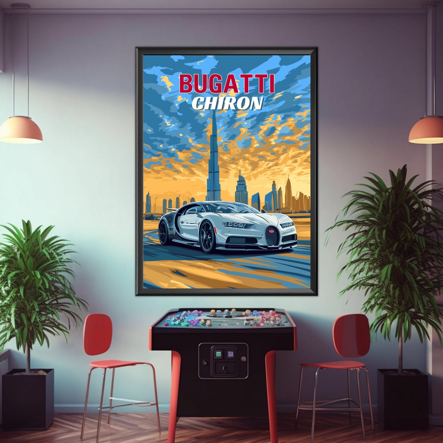 2010s Bugatti Chiron Print