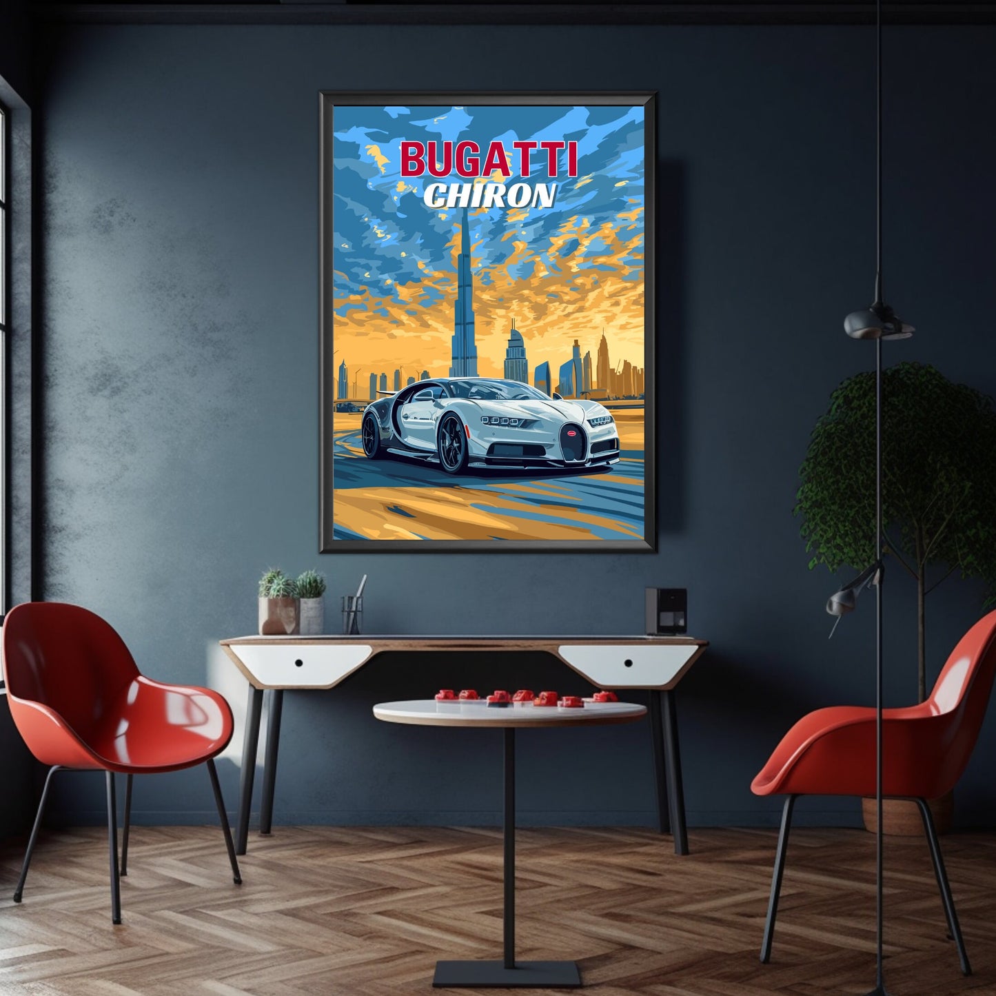 2010s Bugatti Chiron Print