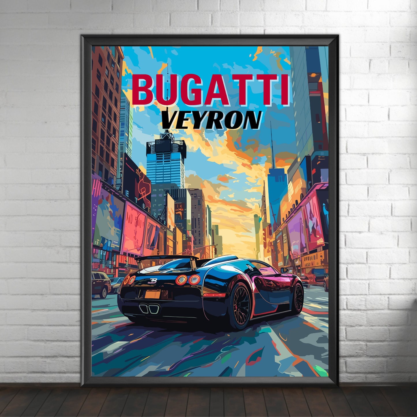 Bugatti Veyron Print