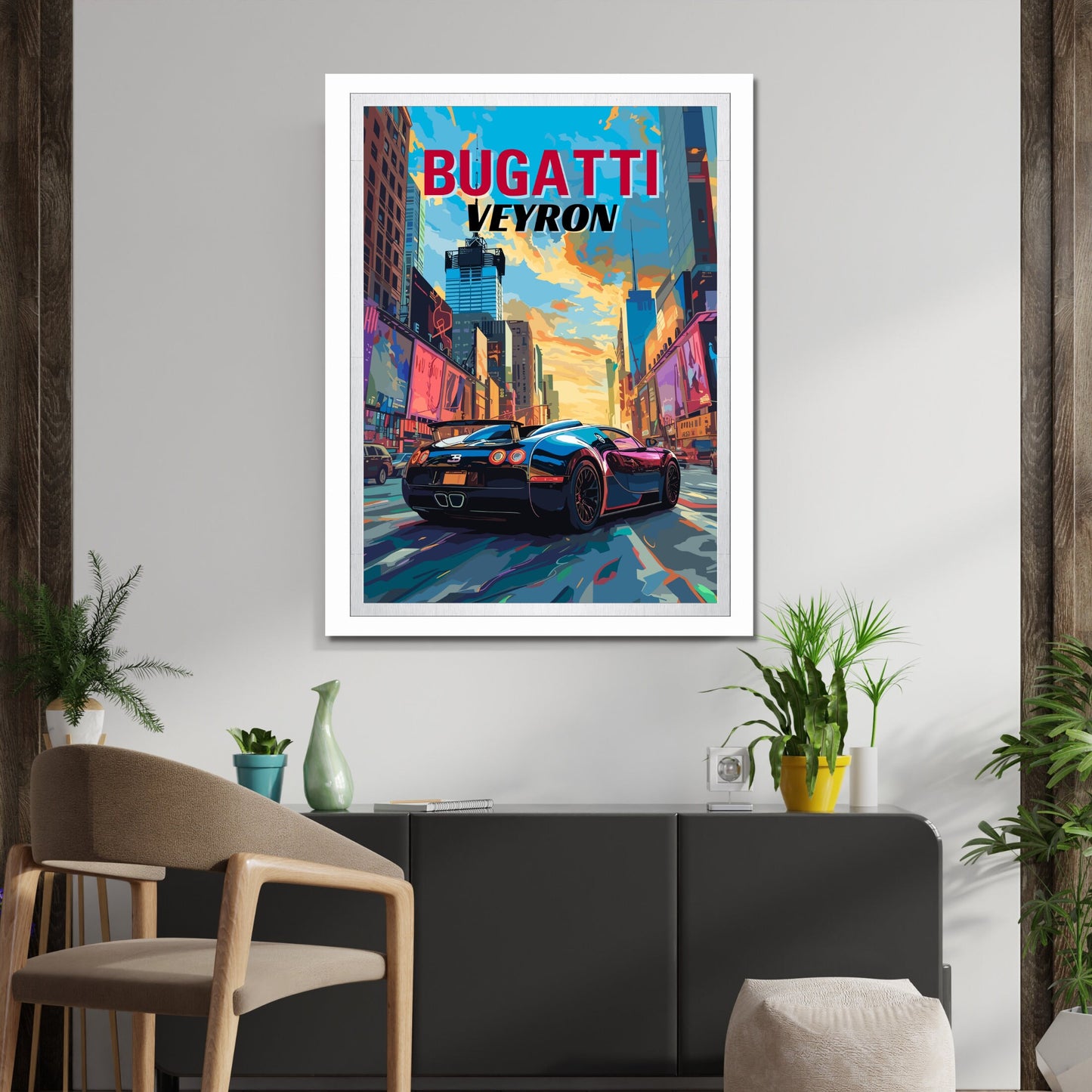 Bugatti Veyron Print