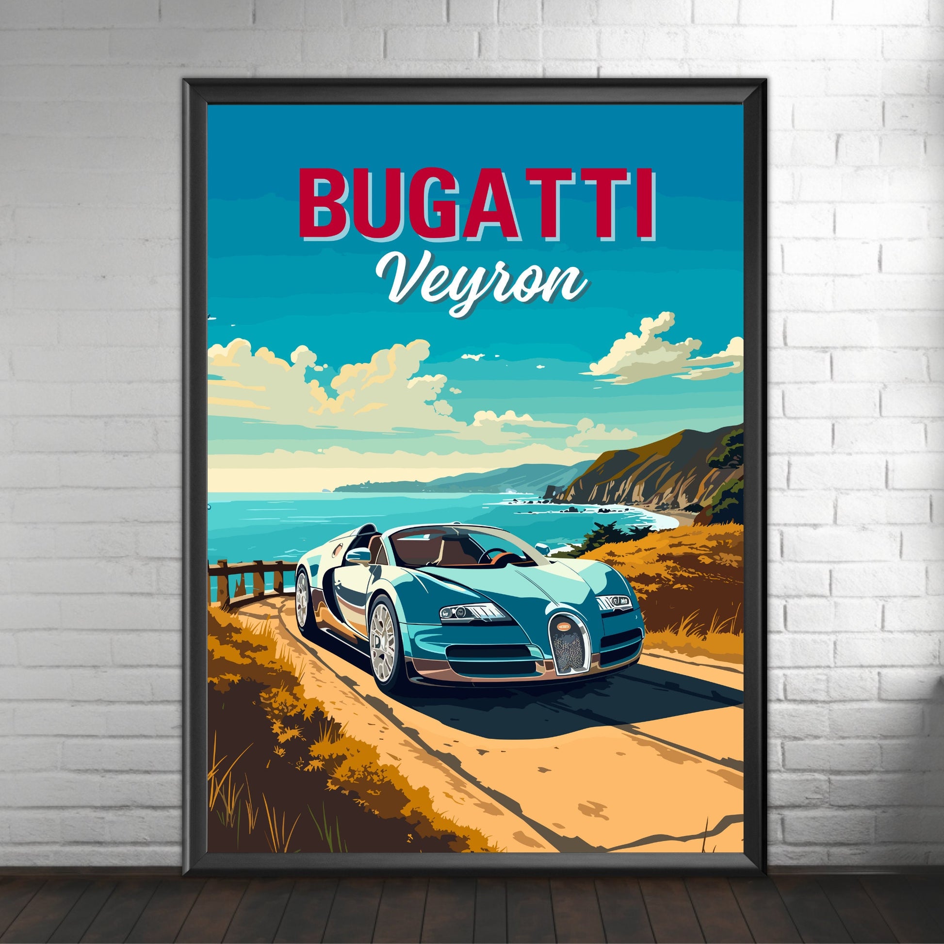 2000s Bugatti Veyron Print