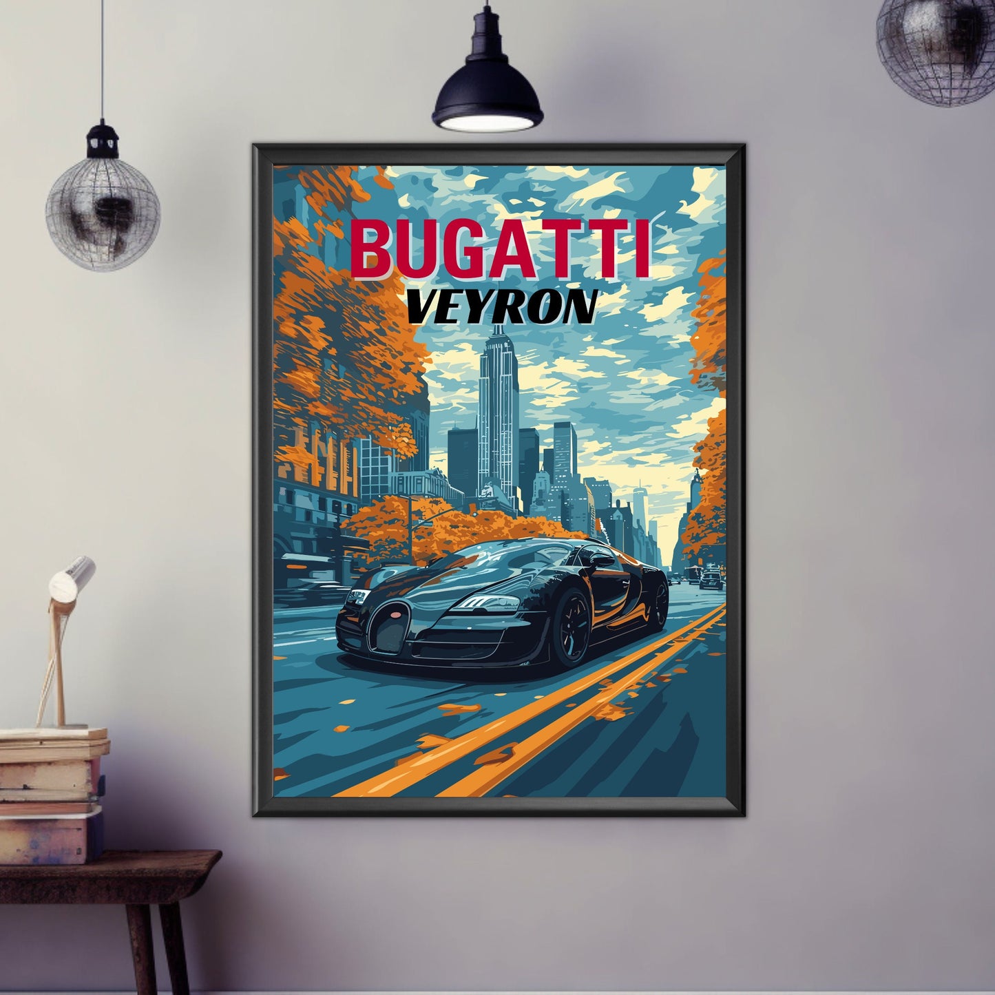 2000s Bugatti Veyron Poster