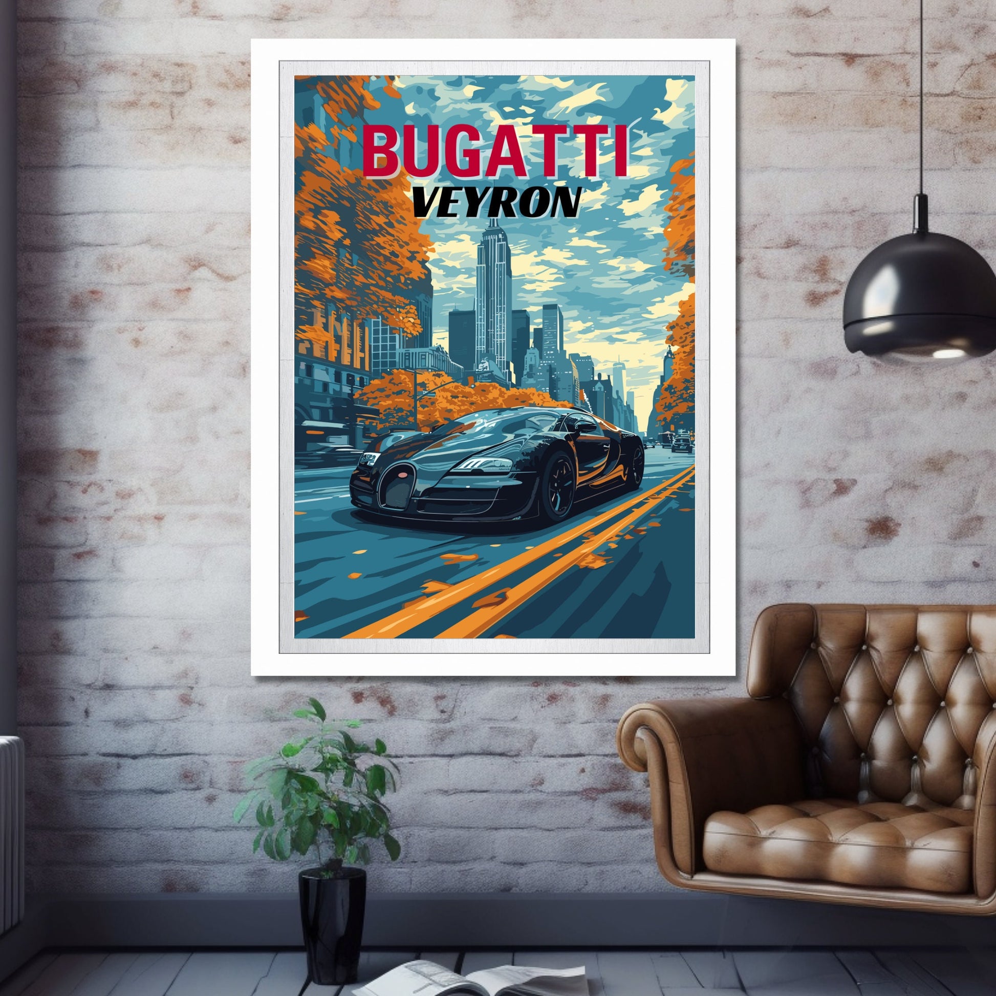 2000s Bugatti Veyron Poster