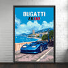 Bugatti EB110 Print, 1990s Car Print, Car Art, Bugatti EB110 Poster, Classic Car, Car Print, Car Poster, Supercar Poster
