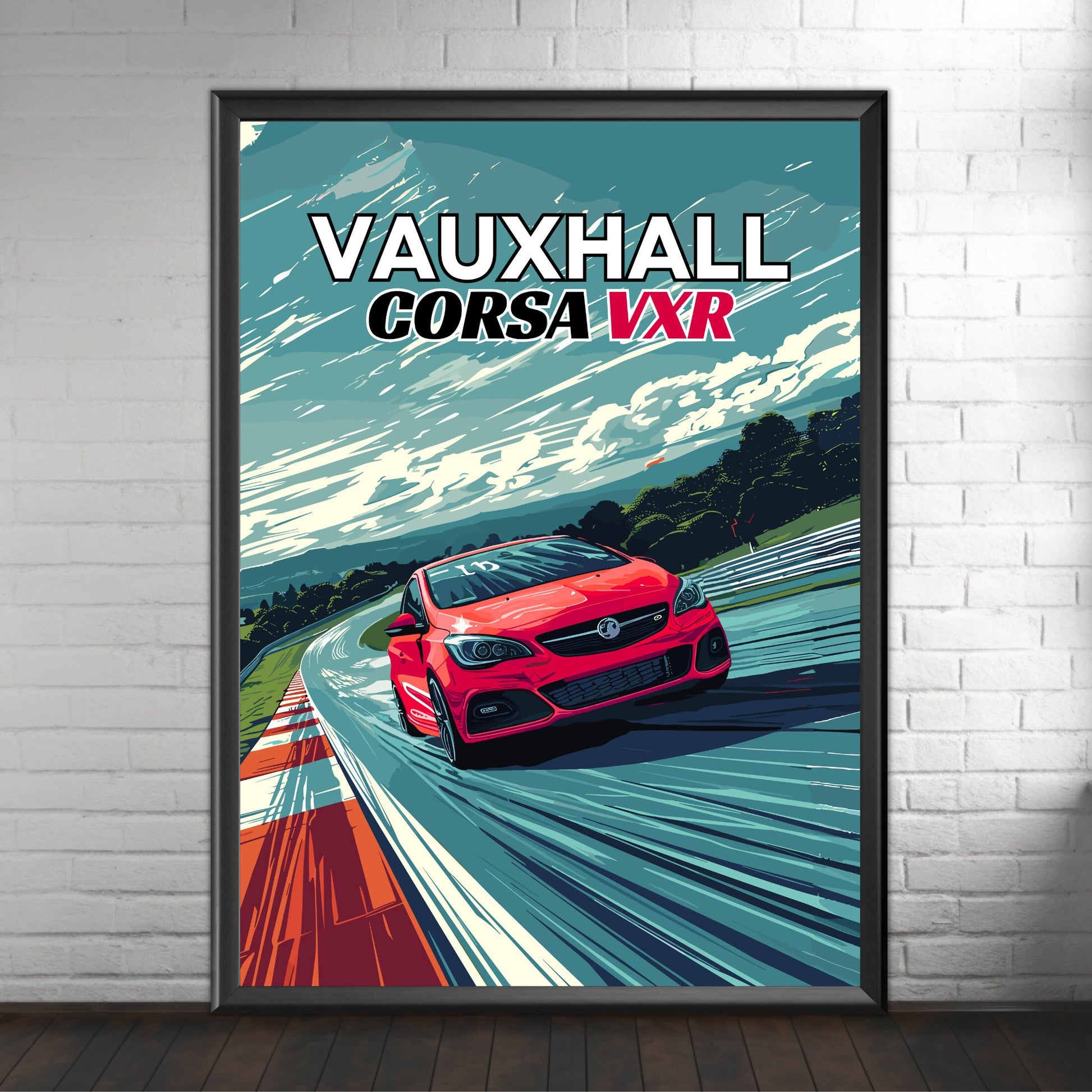 Vauxhall Corsa VXR Poster