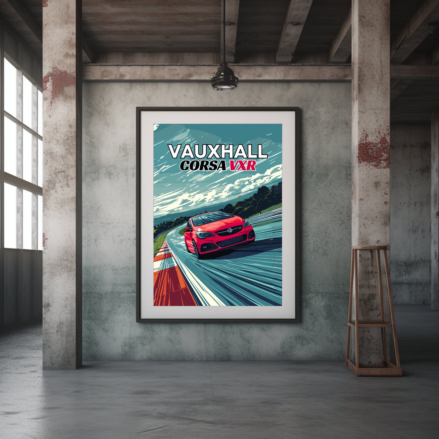 Vauxhall Corsa VXR Poster