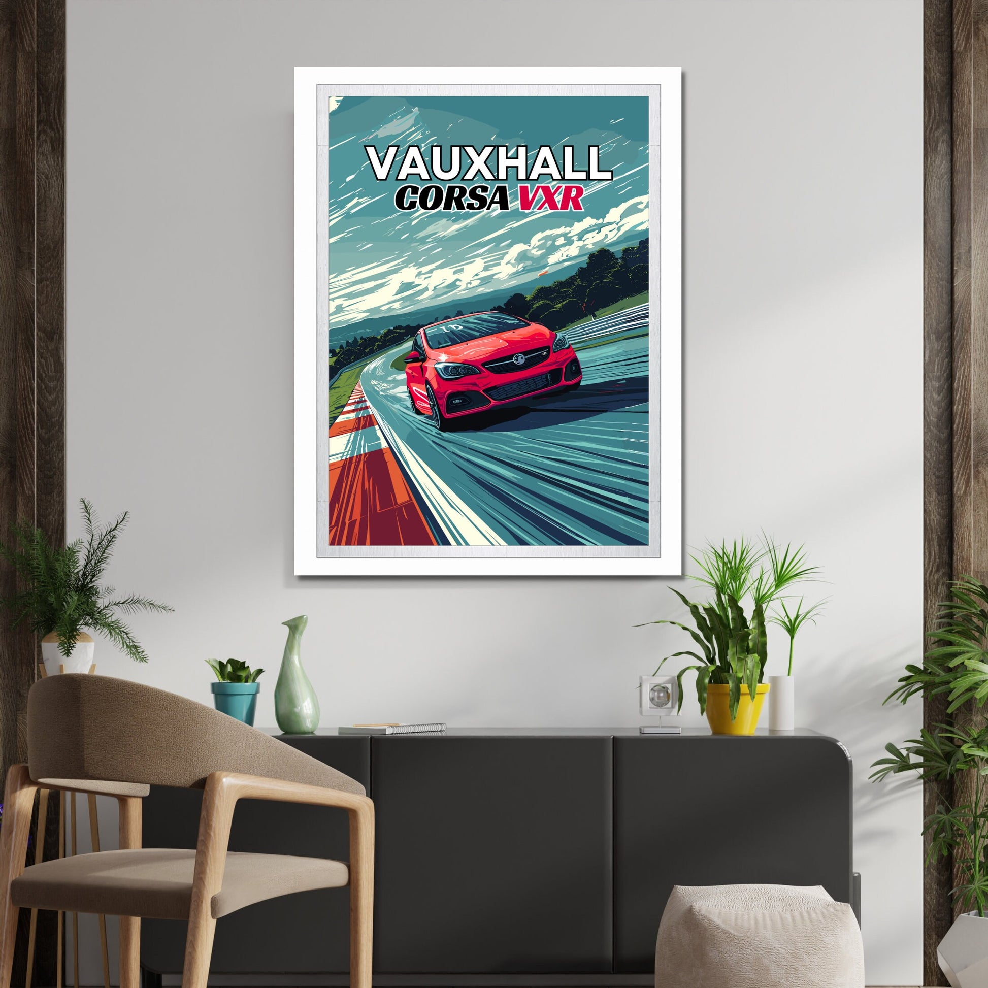 Vauxhall Corsa VXR Poster