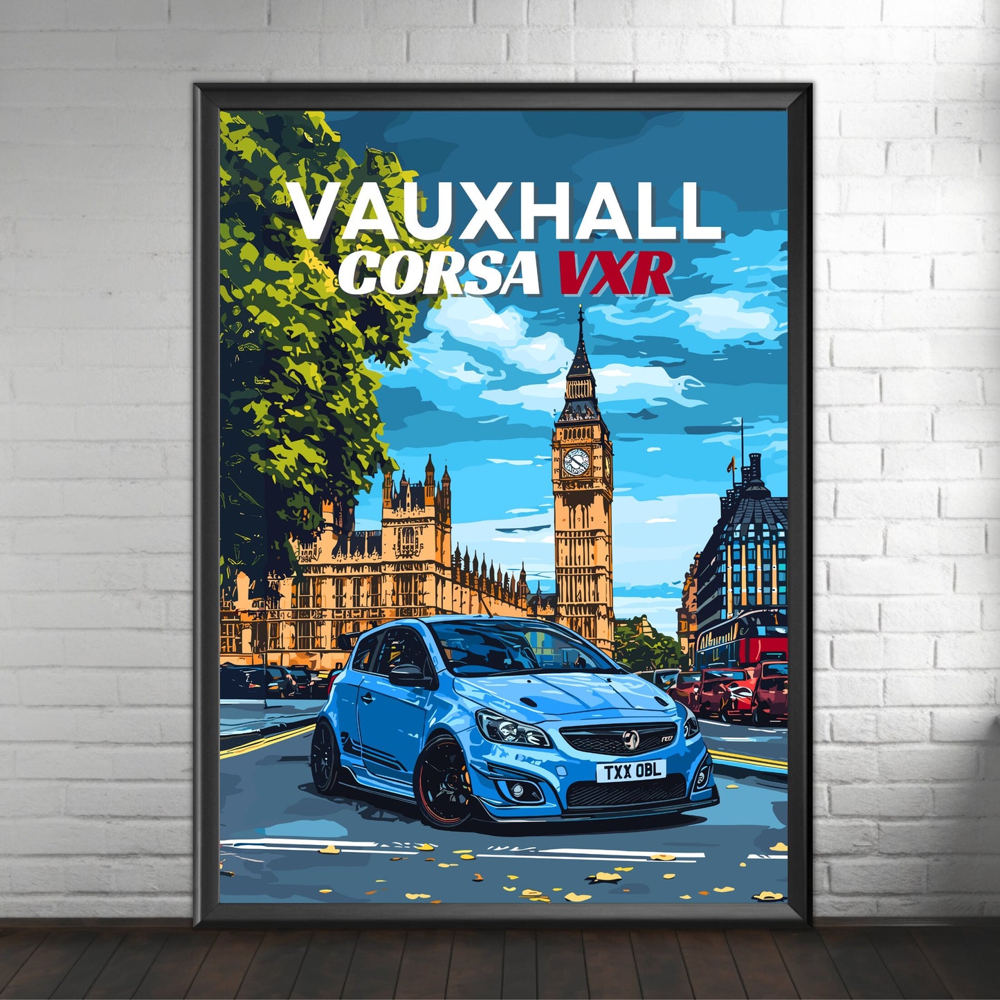 Vauxhall Corsa VXR Print