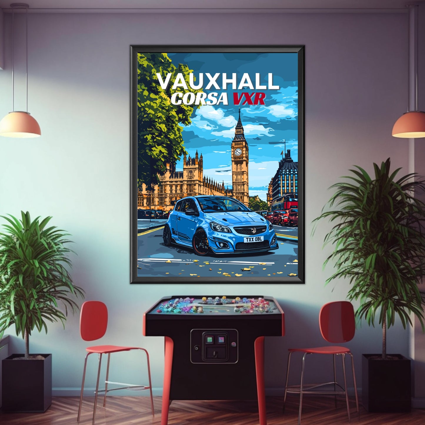 Vauxhall Corsa VXR Print