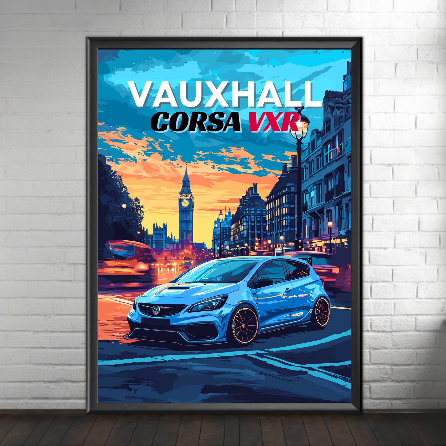 Vauxhall Corsa VXR Poster