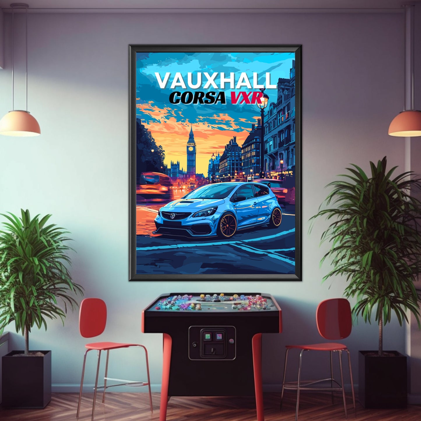 Vauxhall Corsa VXR Poster