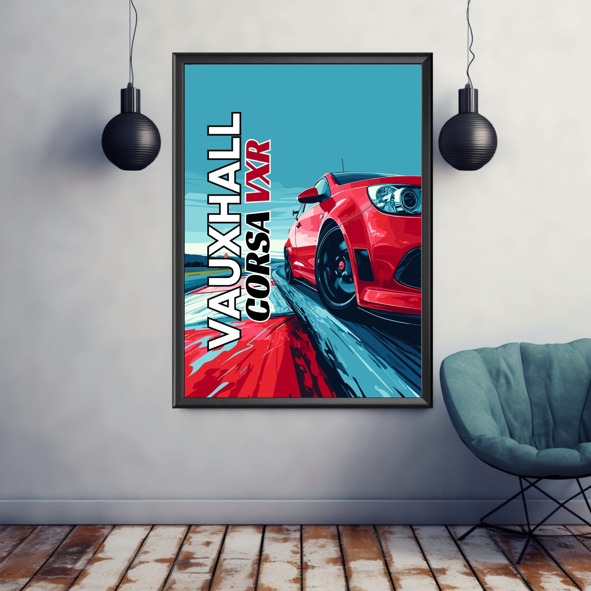 Vauxhall Corsa VXR Poster