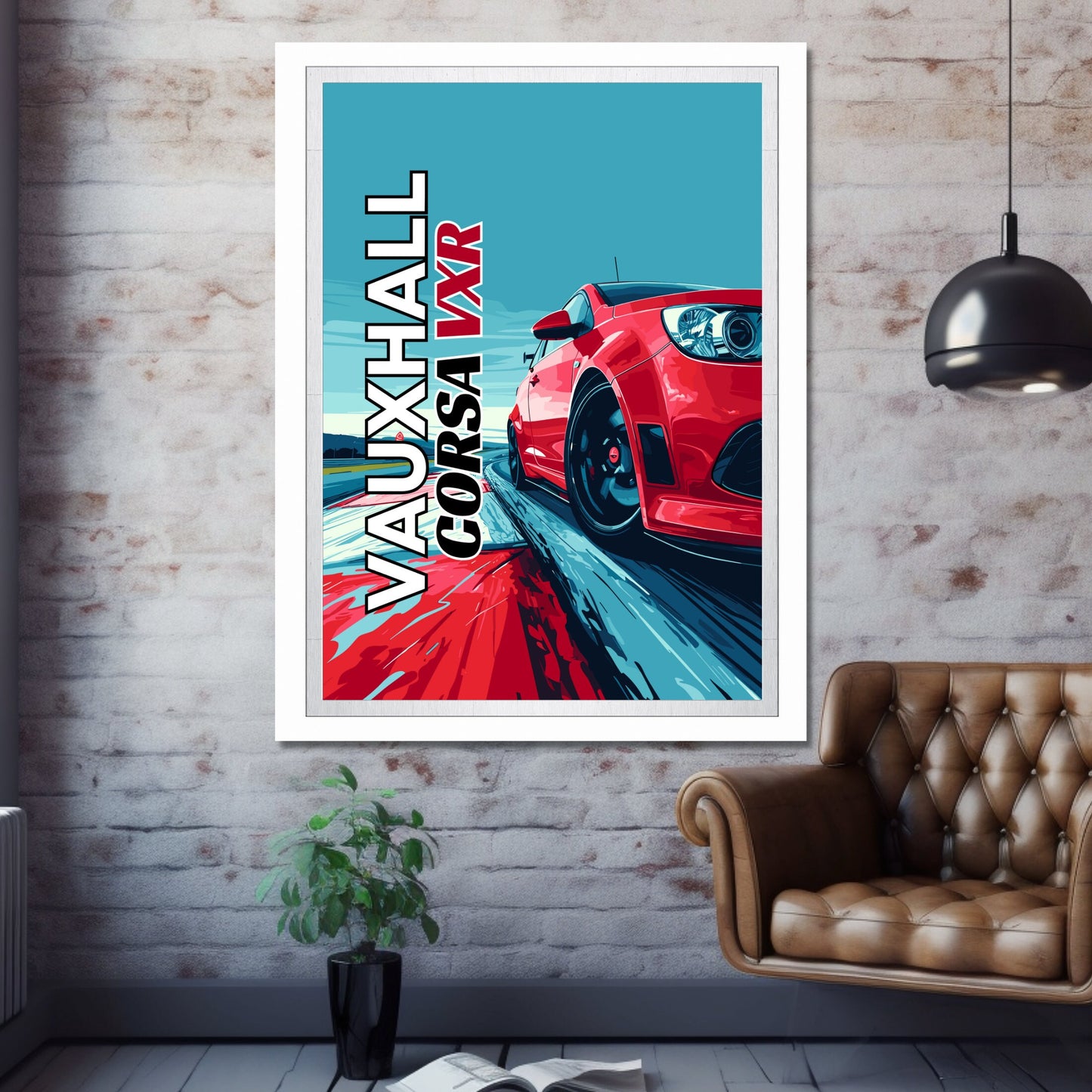 Vauxhall Corsa VXR Poster