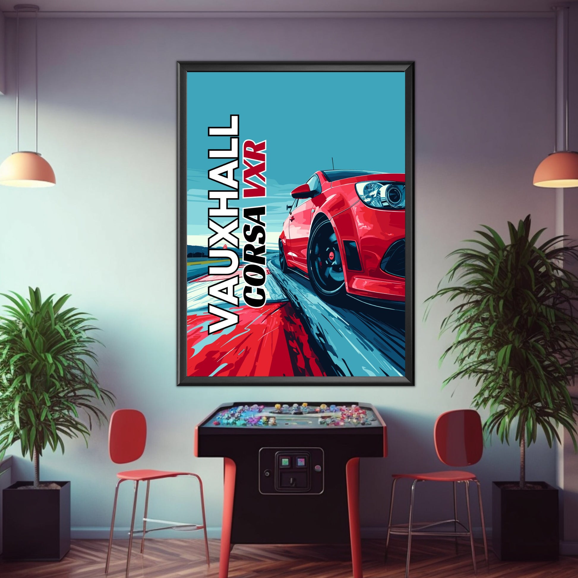 Vauxhall Corsa VXR Poster