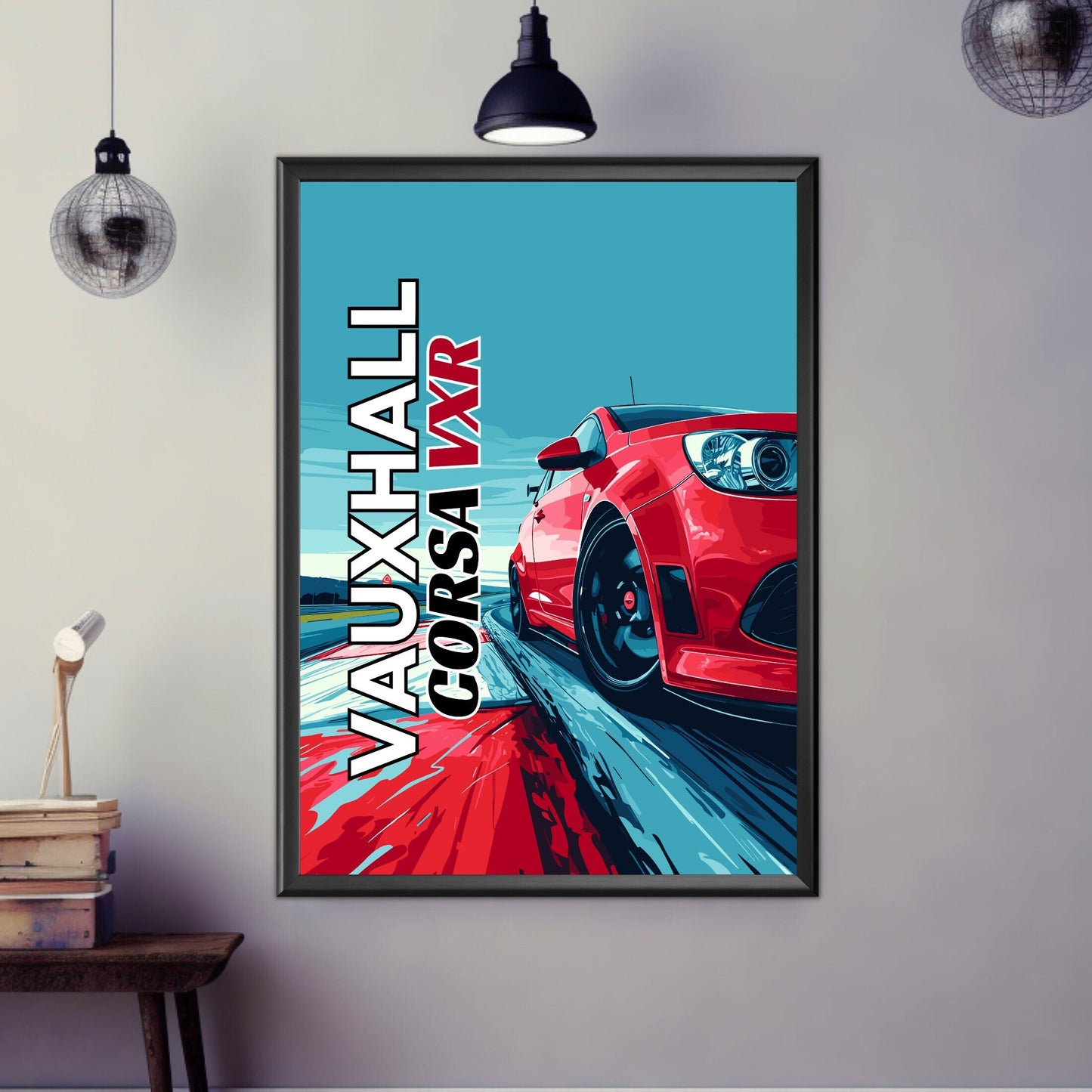 Vauxhall Corsa VXR Poster