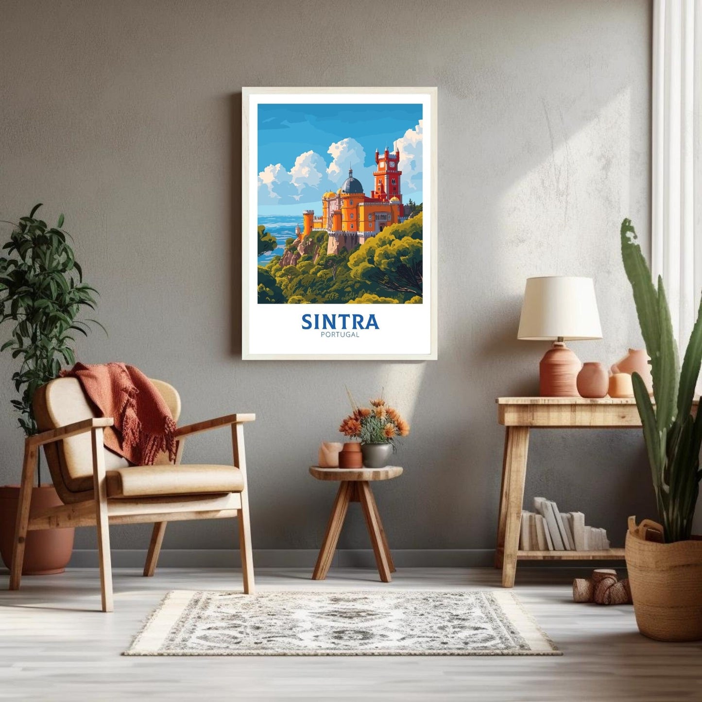 Sintra travel poster