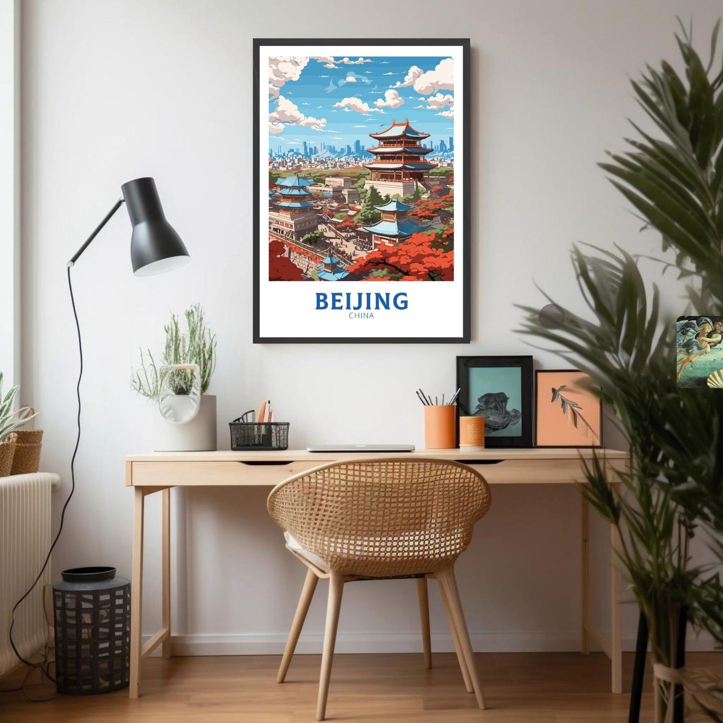 Beijing travel poster