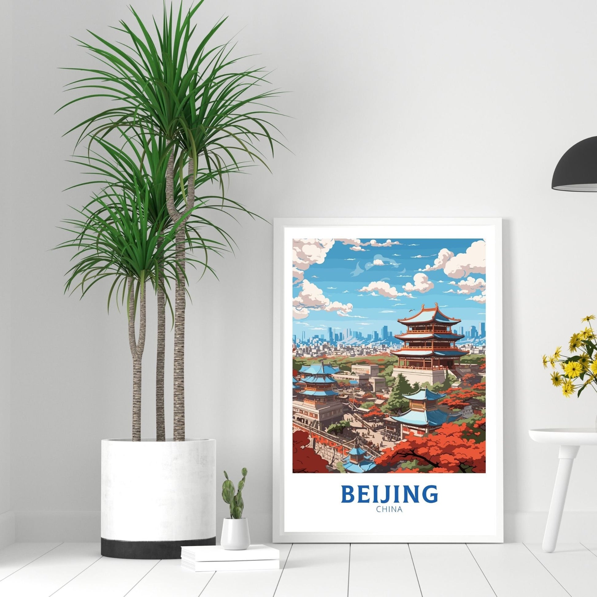 Beijing travel poster