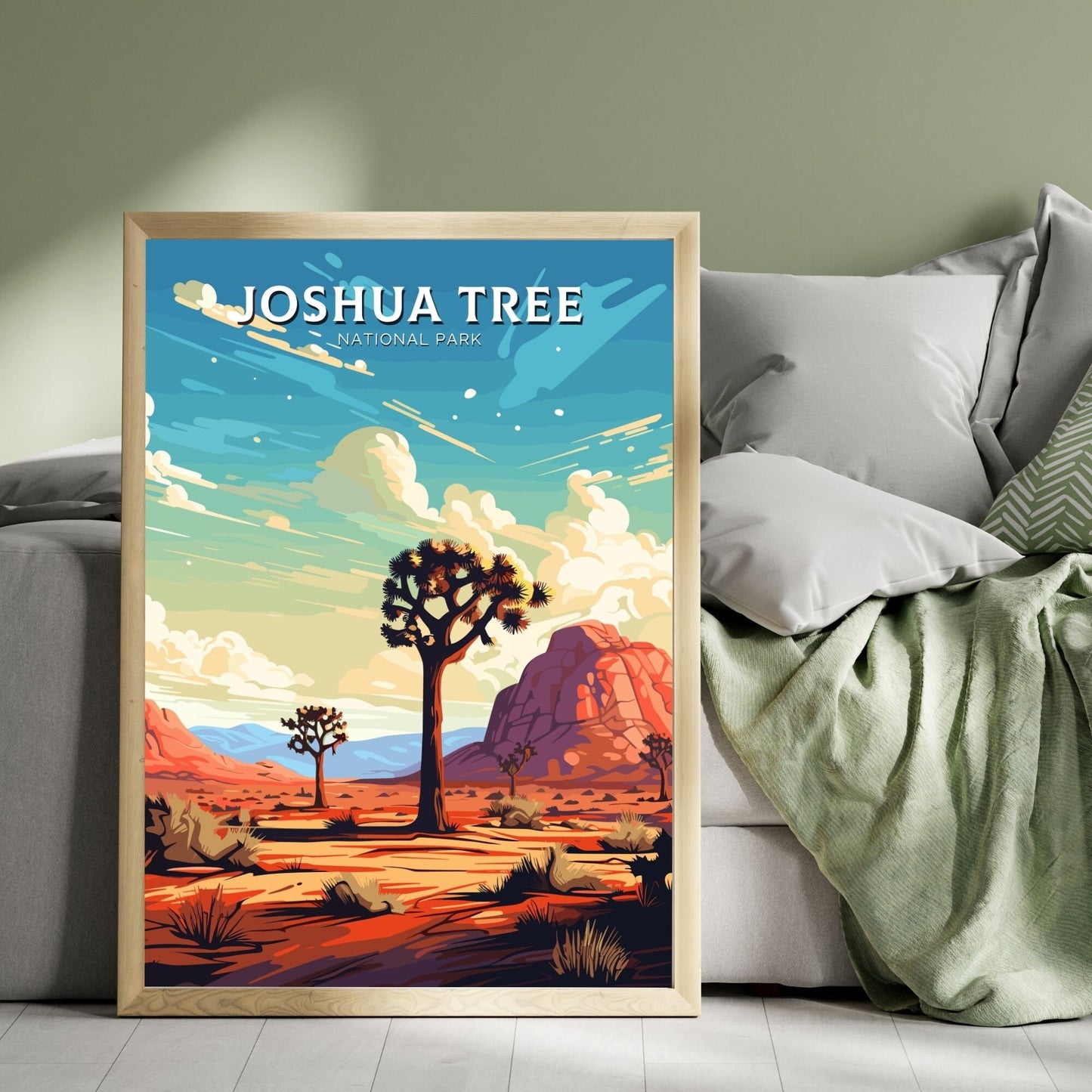 Joshua Tree national park poster