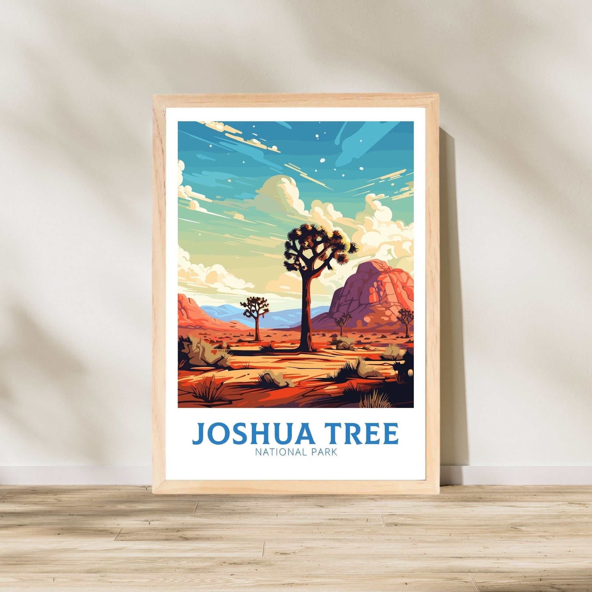 Joshua Tree national park poster