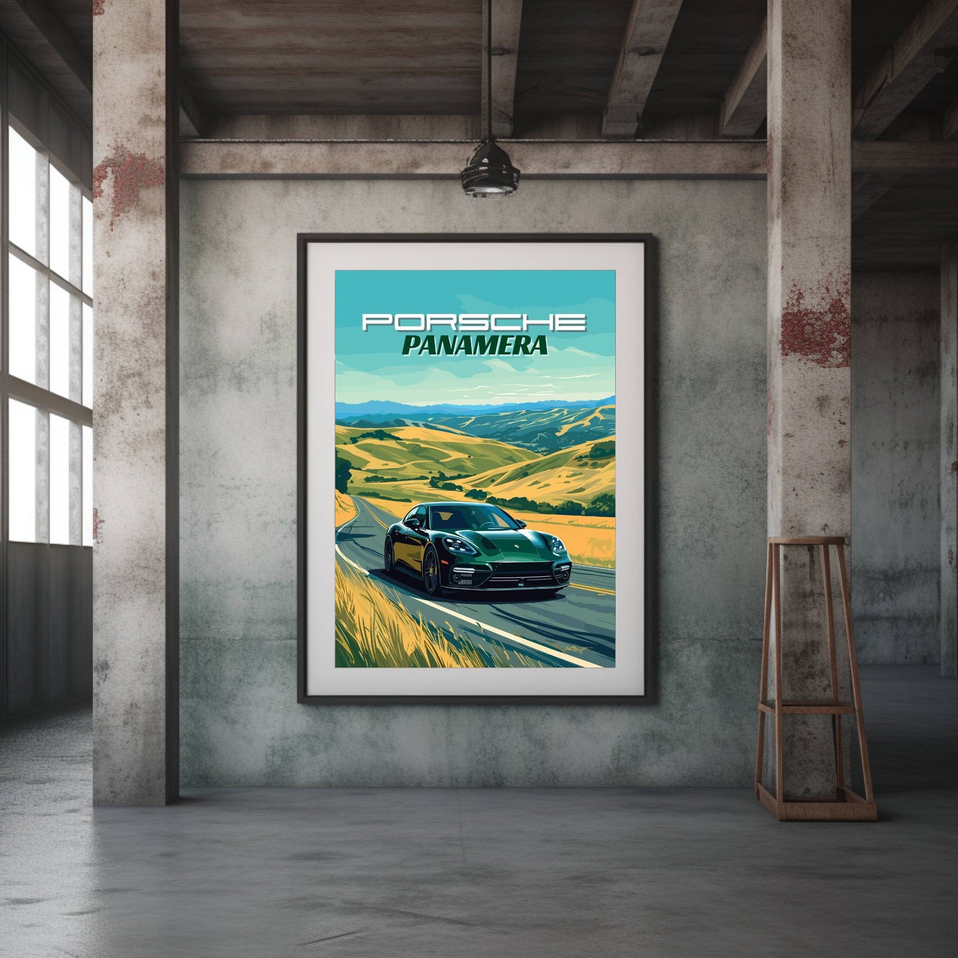 Porsche Panamera Poster, 2020s