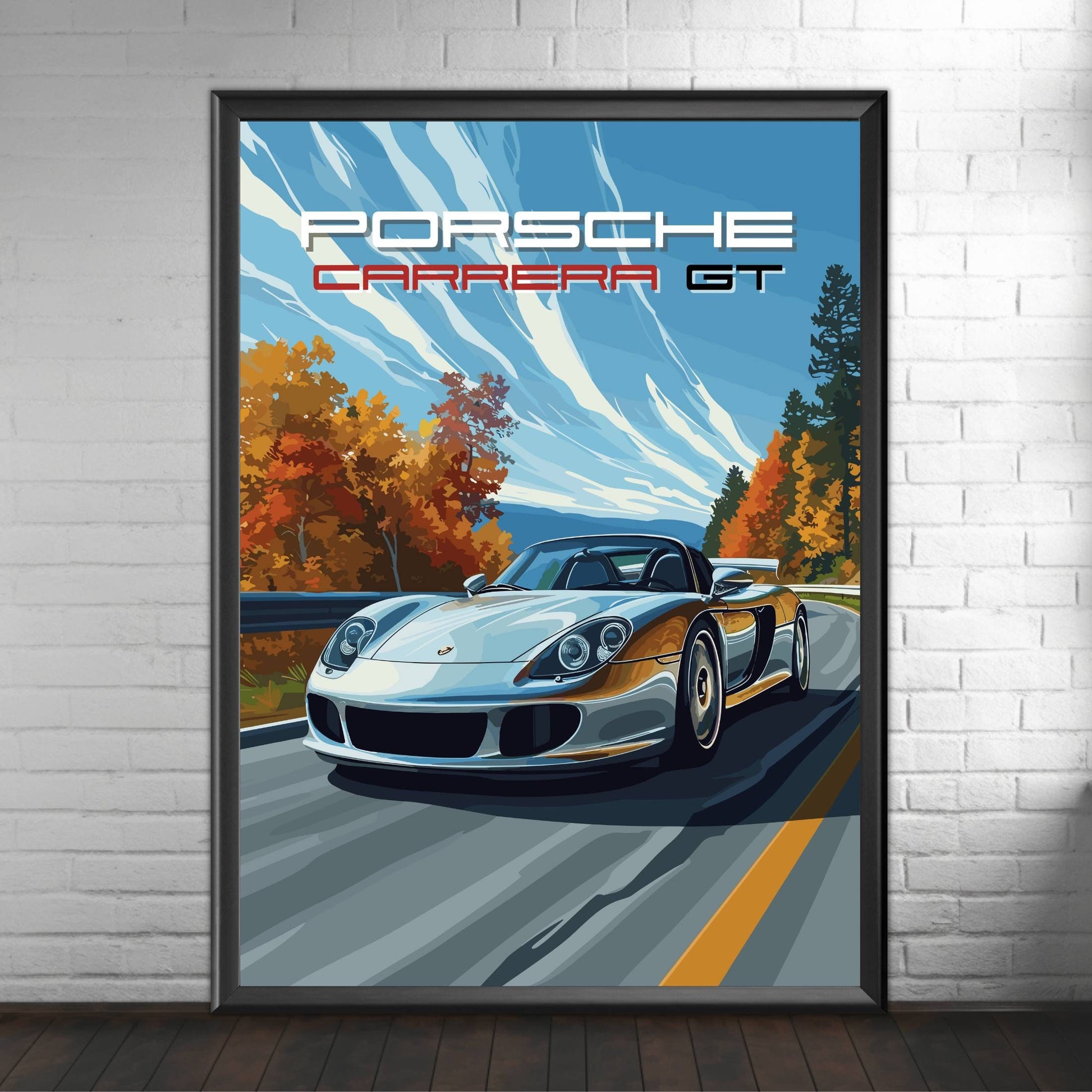 Porsche Carrera GT Print, 2000s