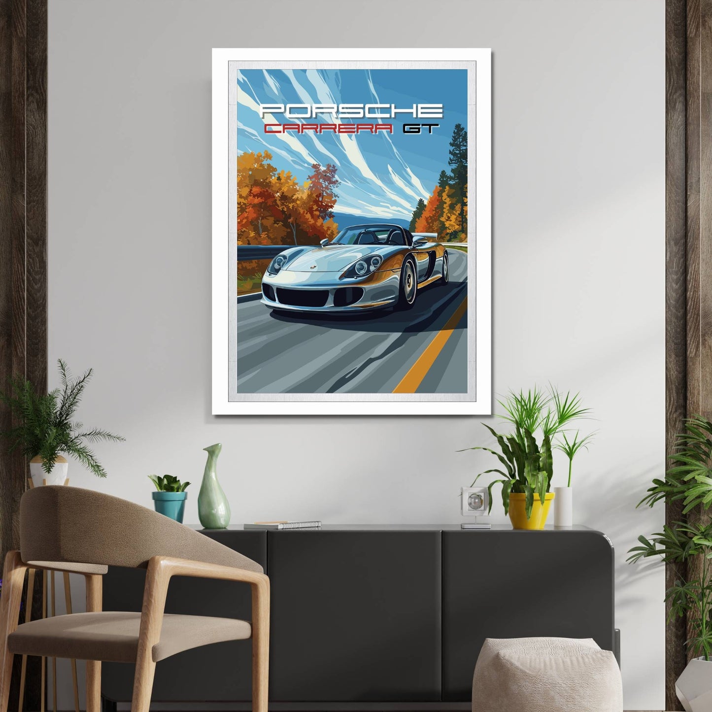 Porsche Carrera GT Print, 2000s