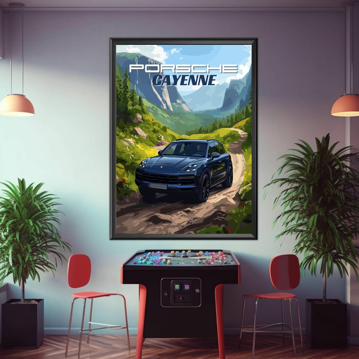 Porsche Cayenne Poster, 2010s