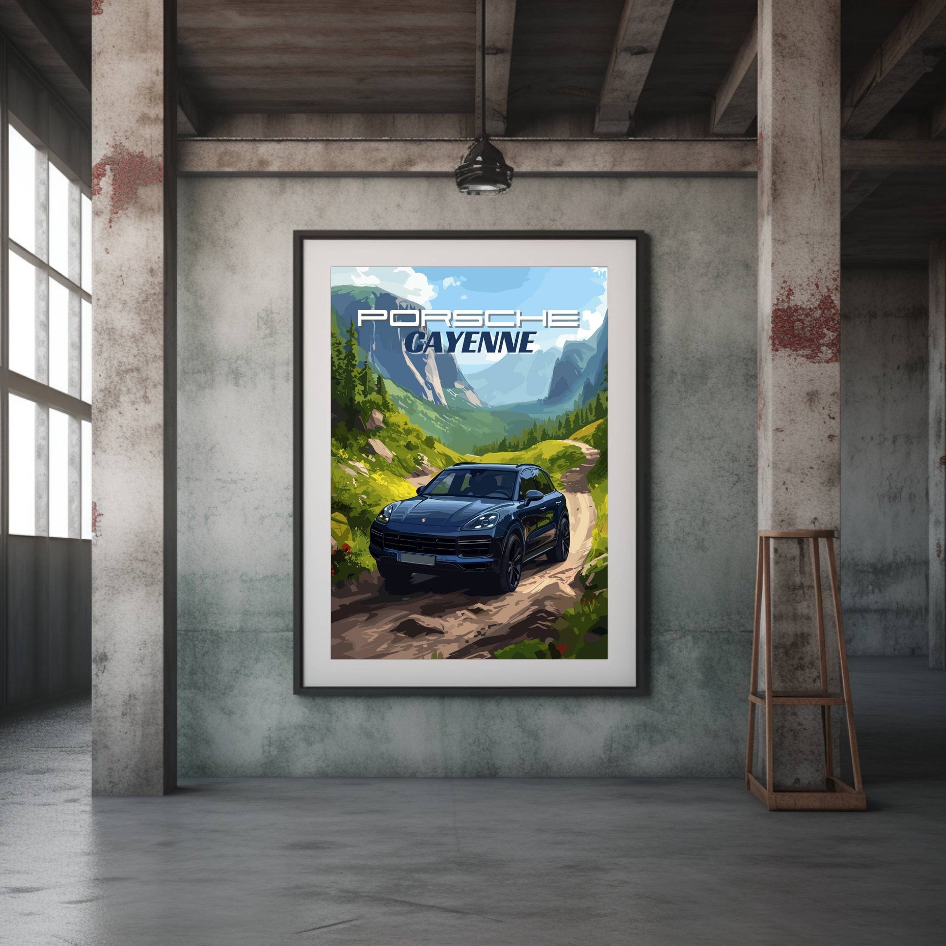 Porsche Cayenne Poster, 2010s