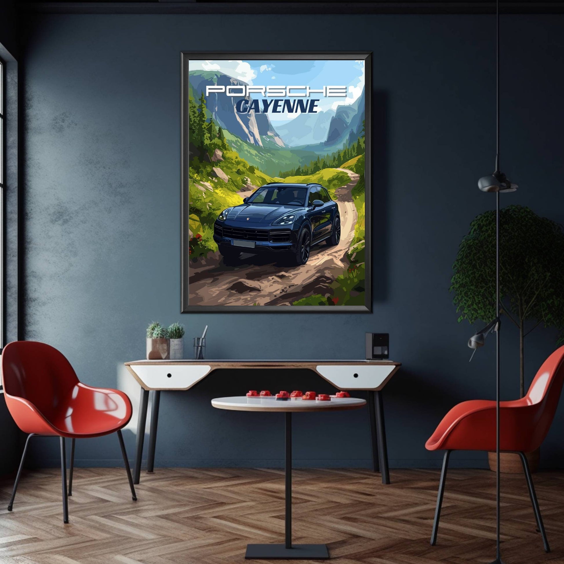 Porsche Cayenne Poster, 2010s