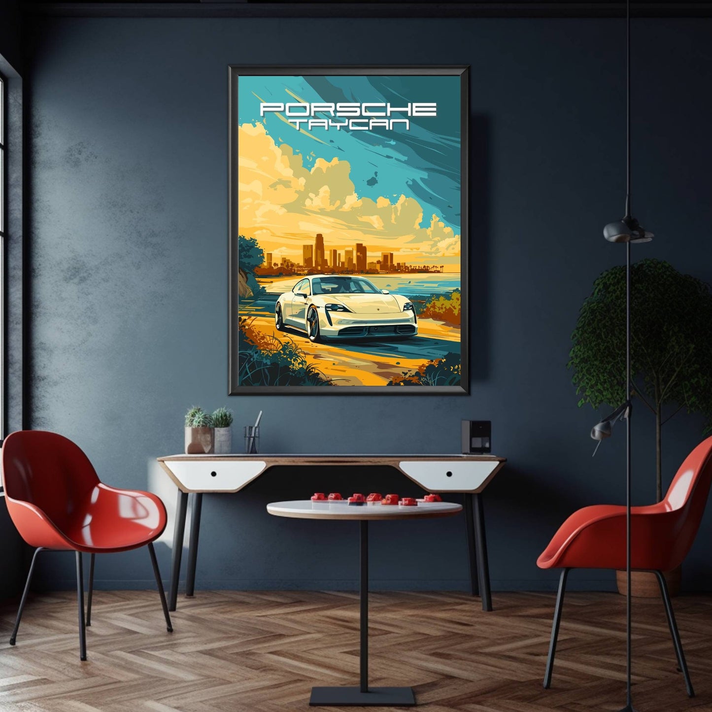 Porsche Taycan Poster