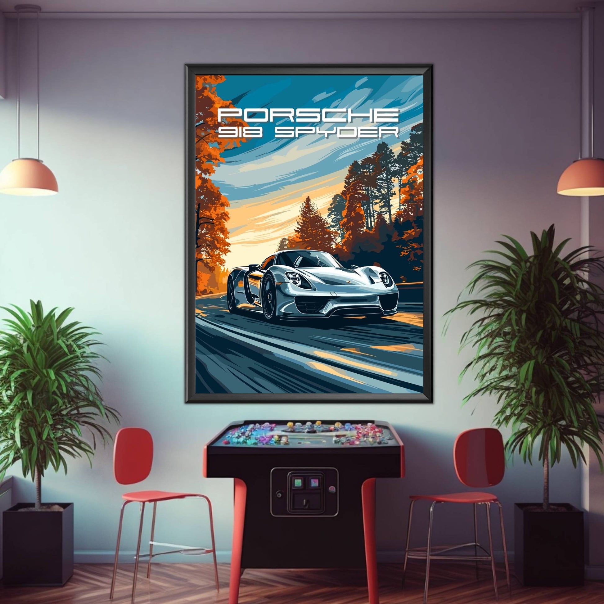 Porsche 918 Spyder Poster