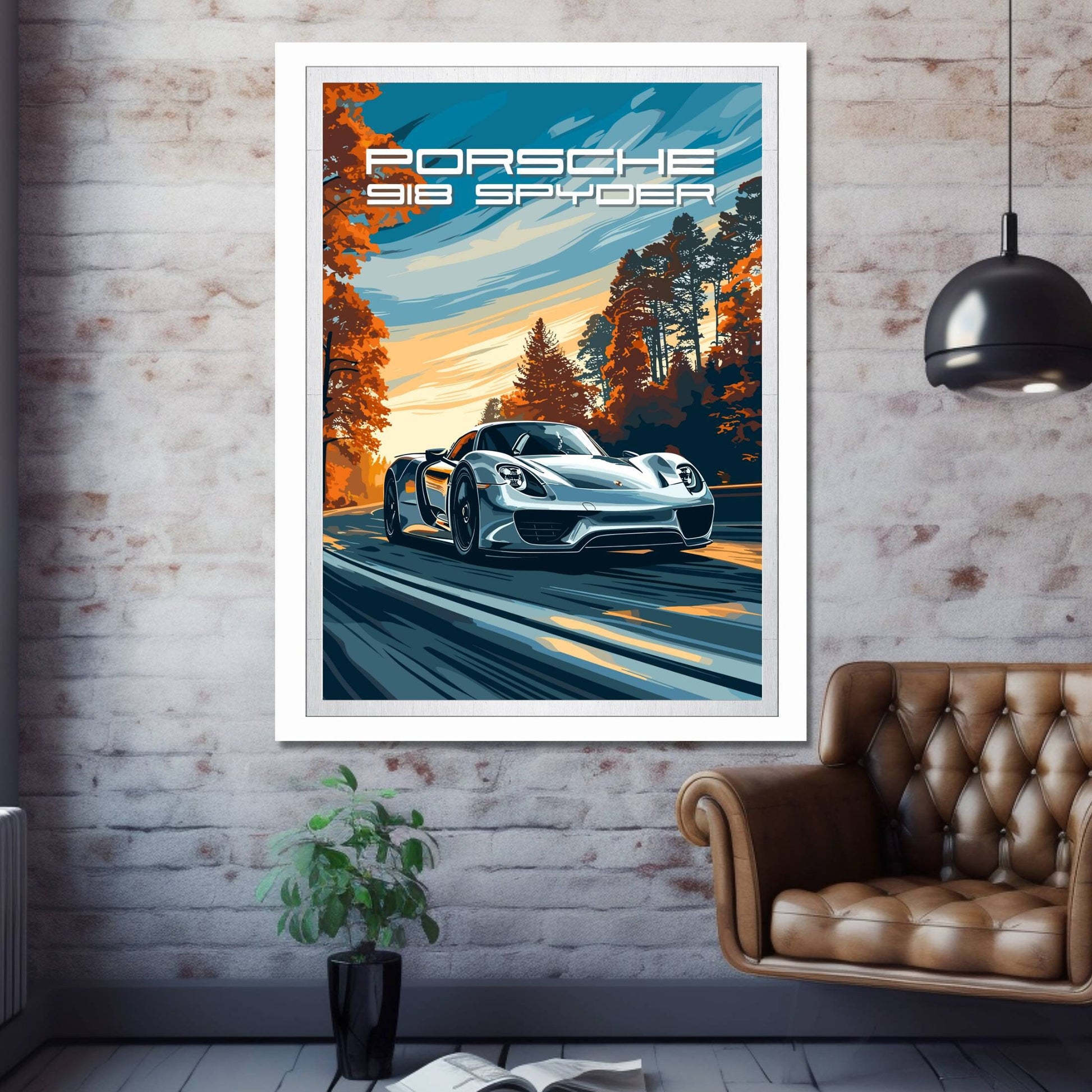 Porsche 918 Spyder Poster