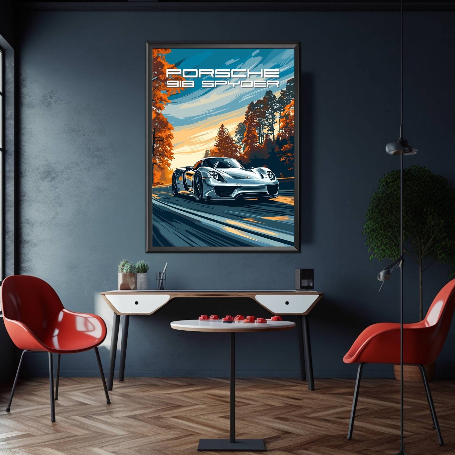 Porsche 918 Spyder Poster