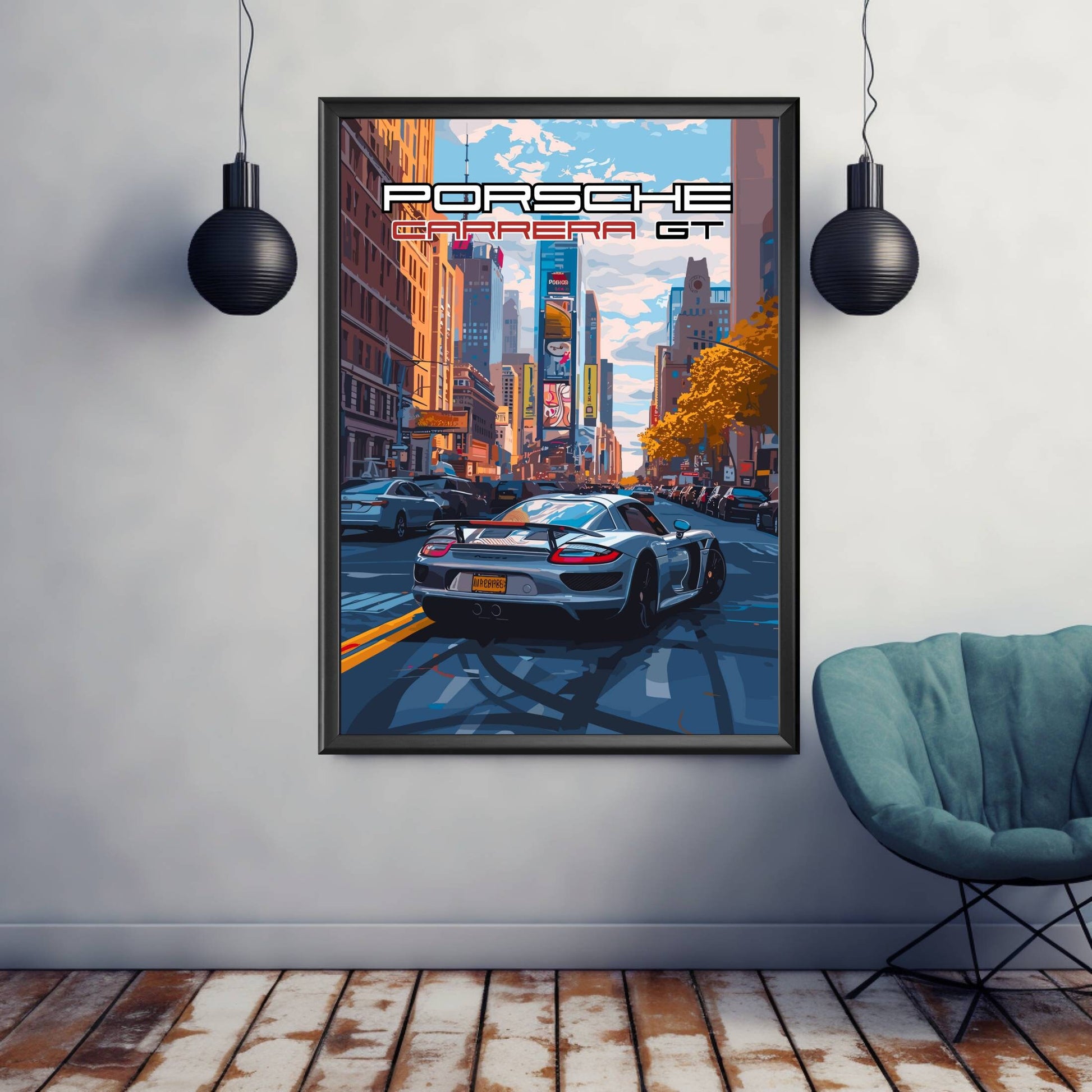 Porsche Carrera GT Poster