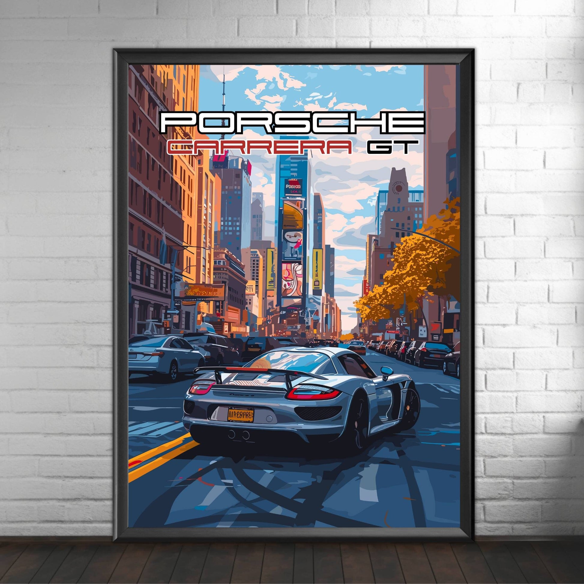 Porsche Carrera GT Poster