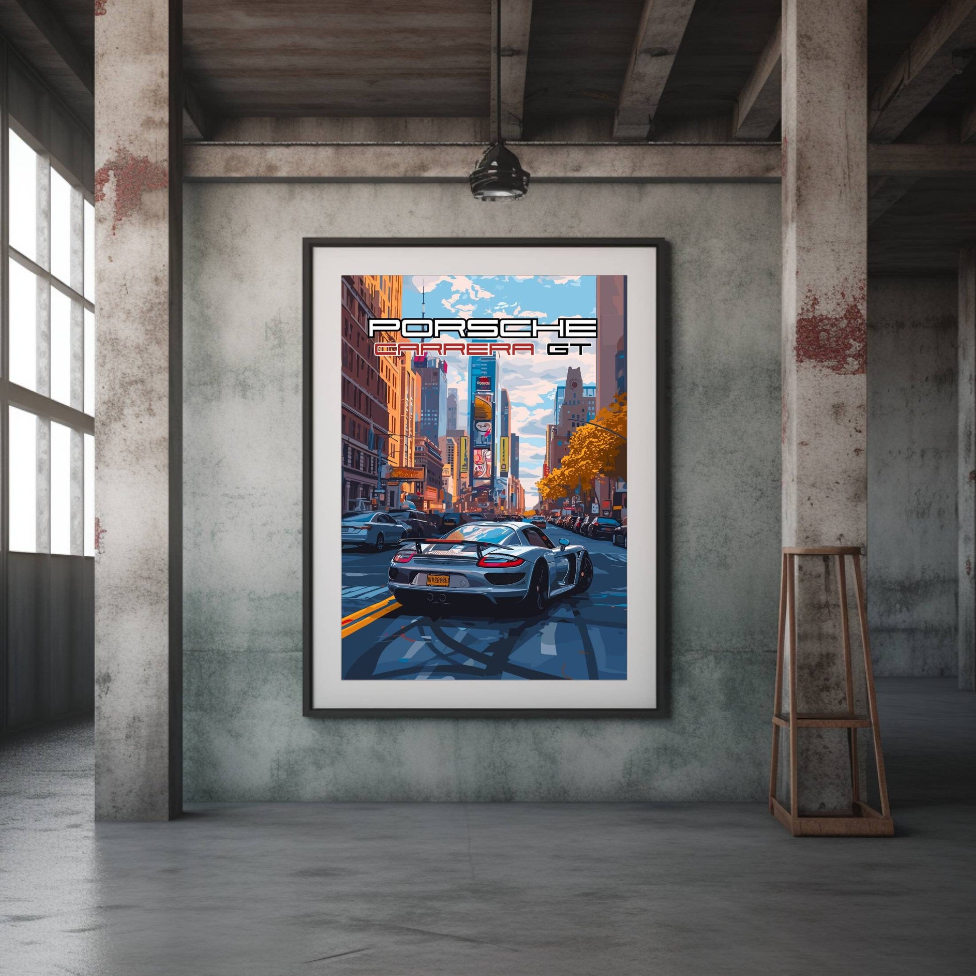 Porsche Carrera GT Poster