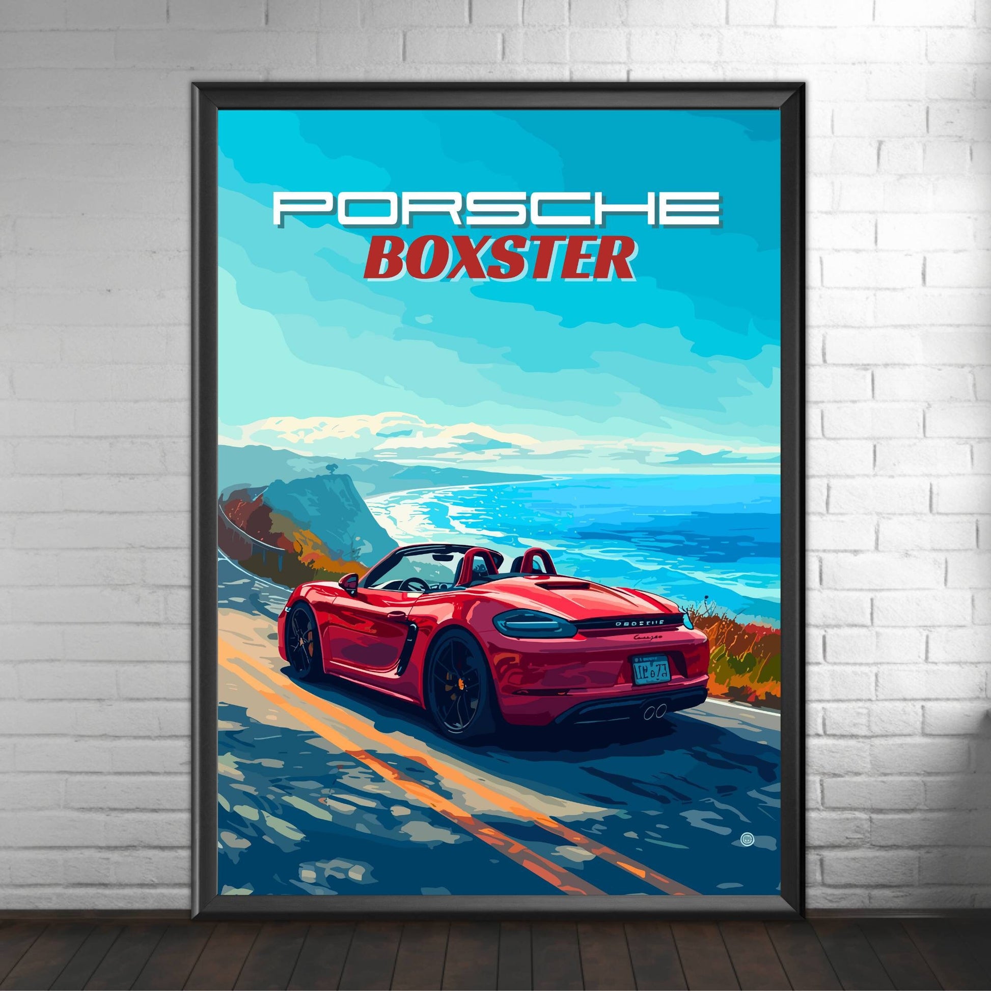 Porsche Boxster Poster, 2010s