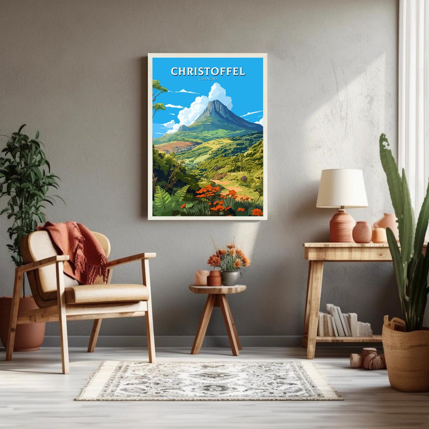 Christoffel National Park Poster