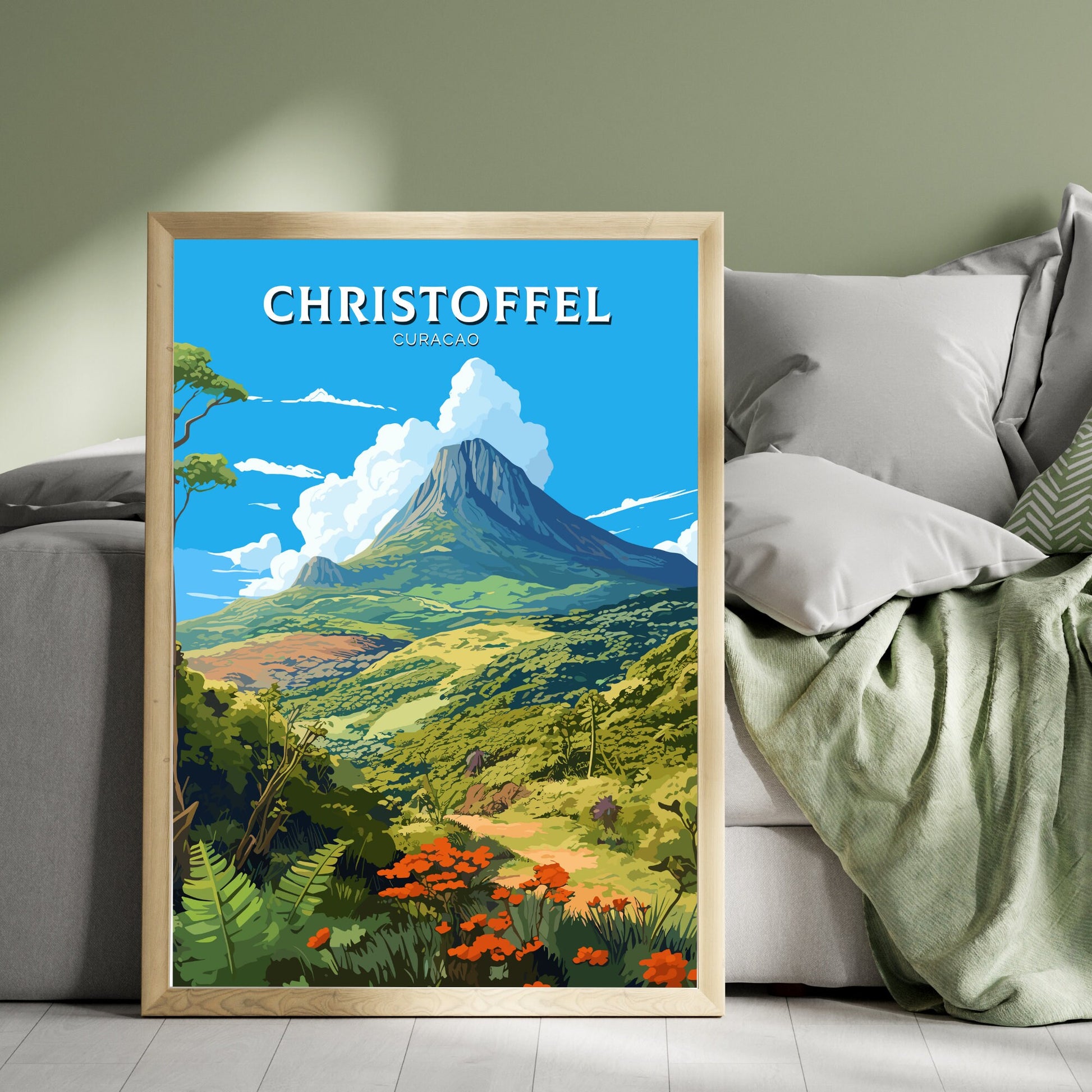 Christoffel National Park Poster