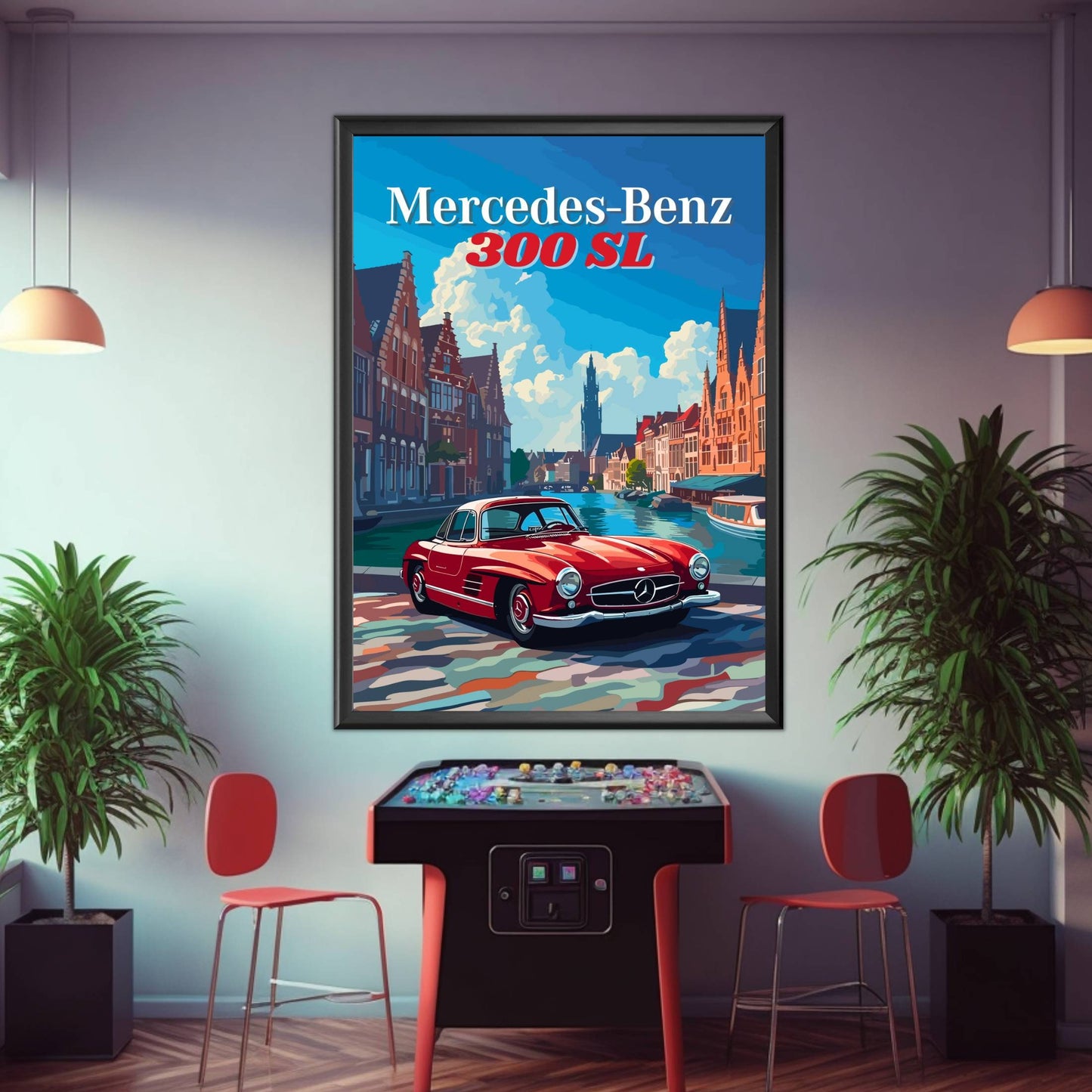 Mercedes-Benz 300SL Poster