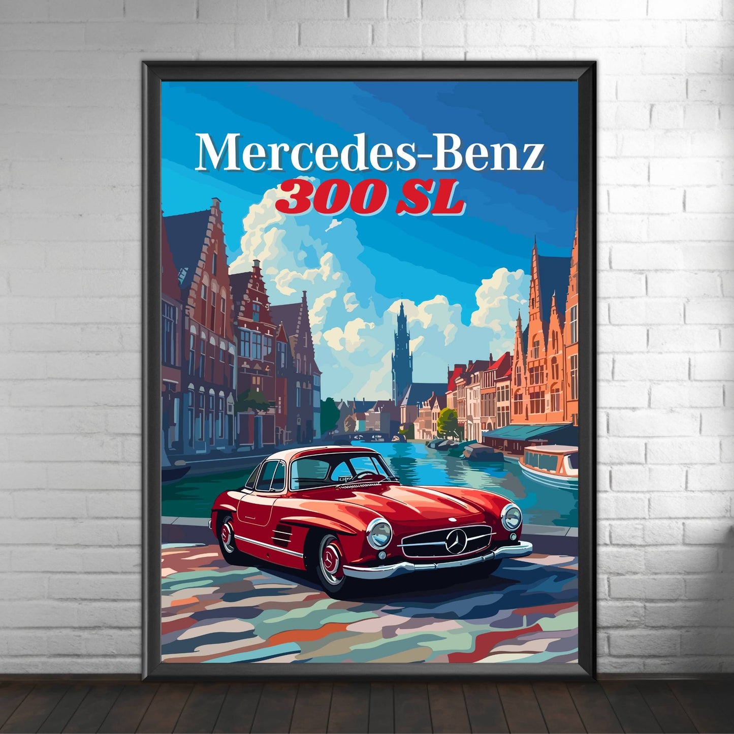 Mercedes-Benz 300SL Poster