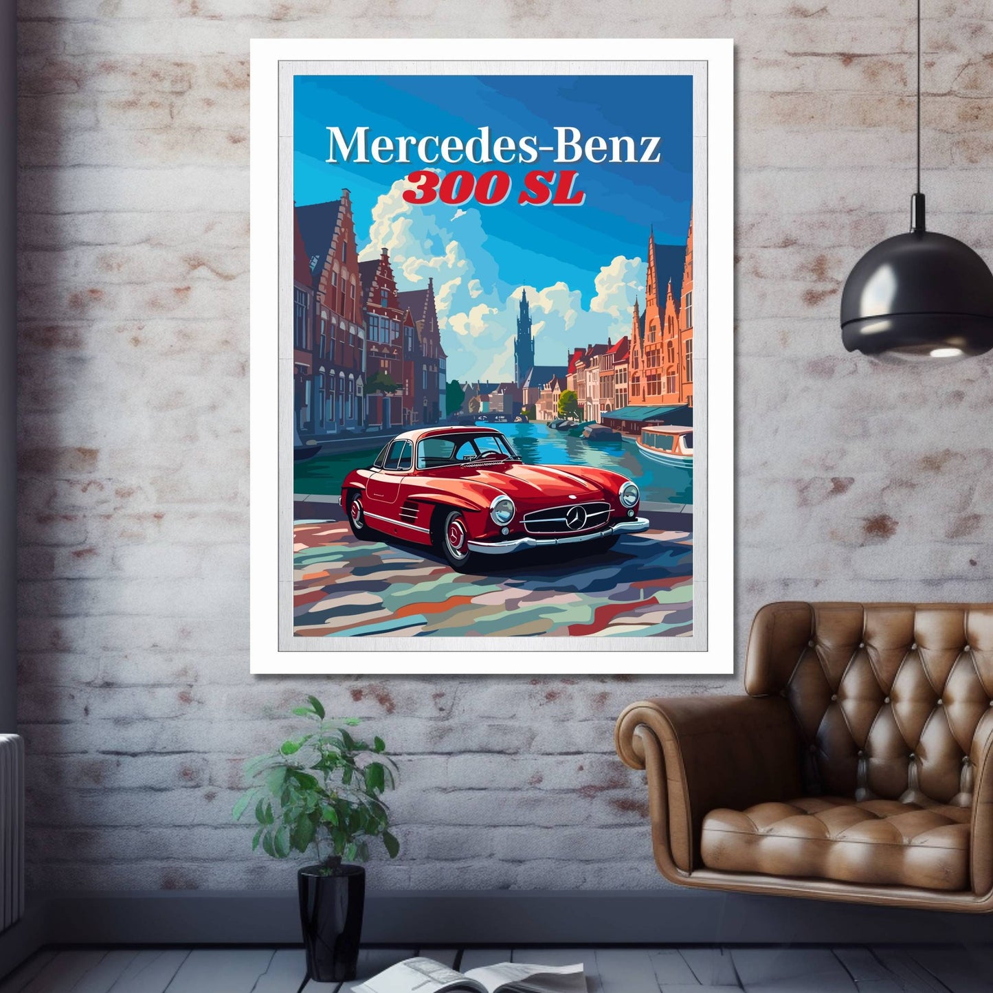 Mercedes-Benz 300SL Poster