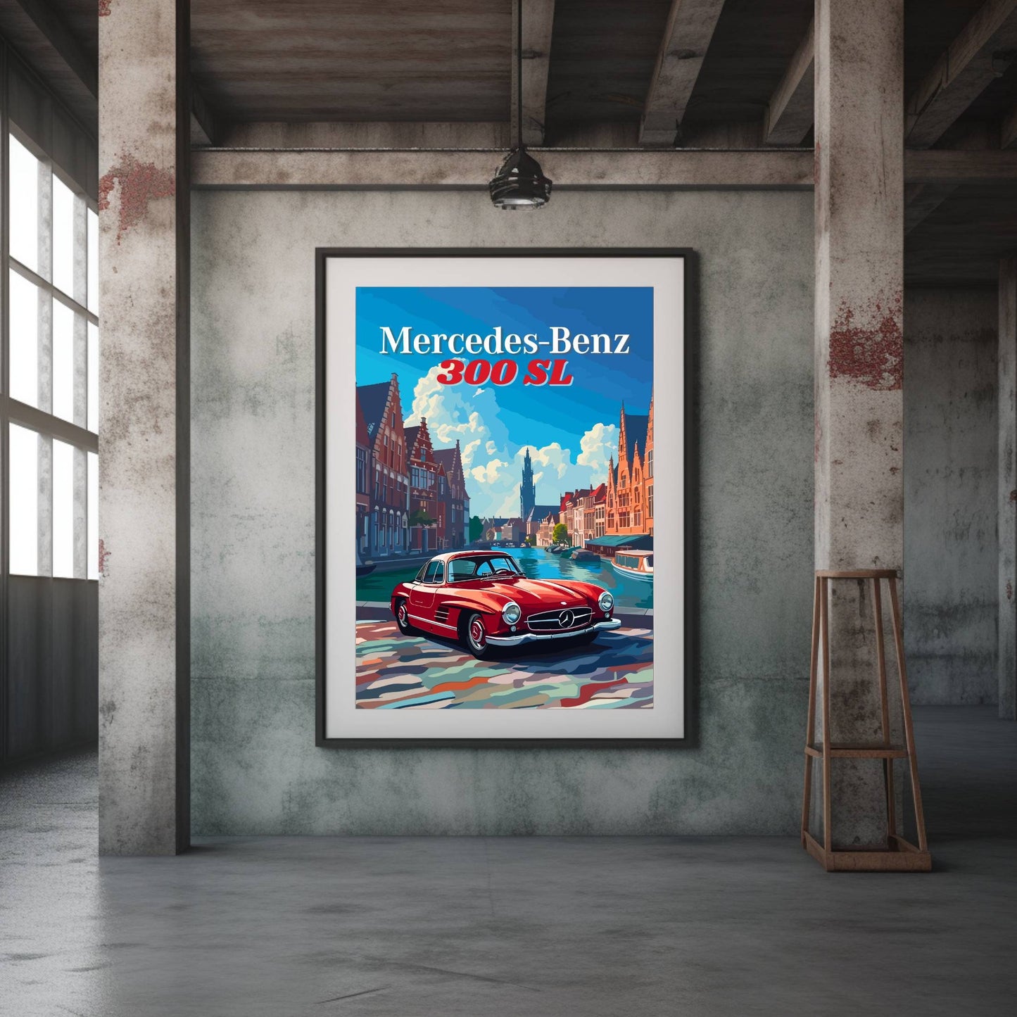 Mercedes-Benz 300SL Poster