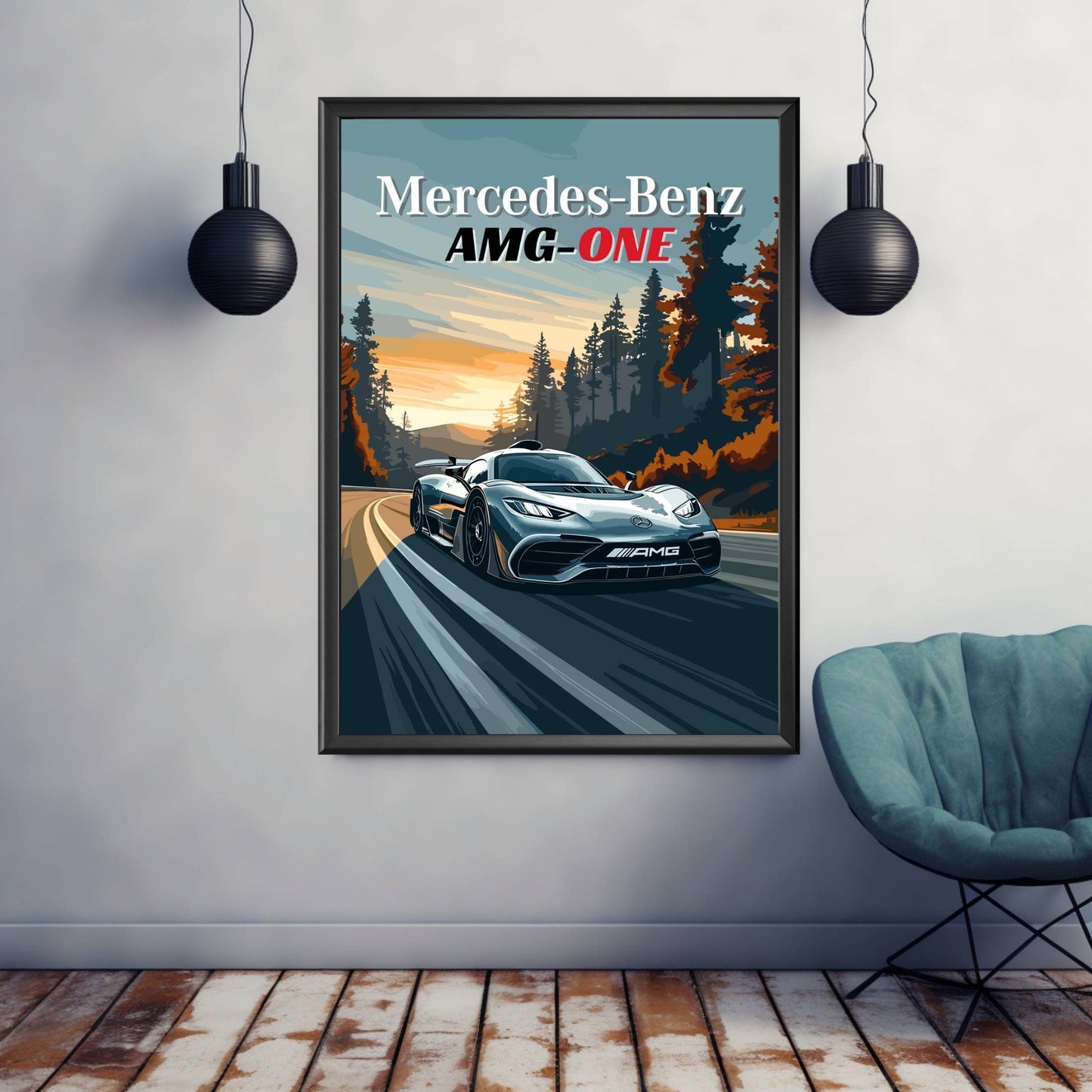 Mercedes-Benz AMG-One Poster