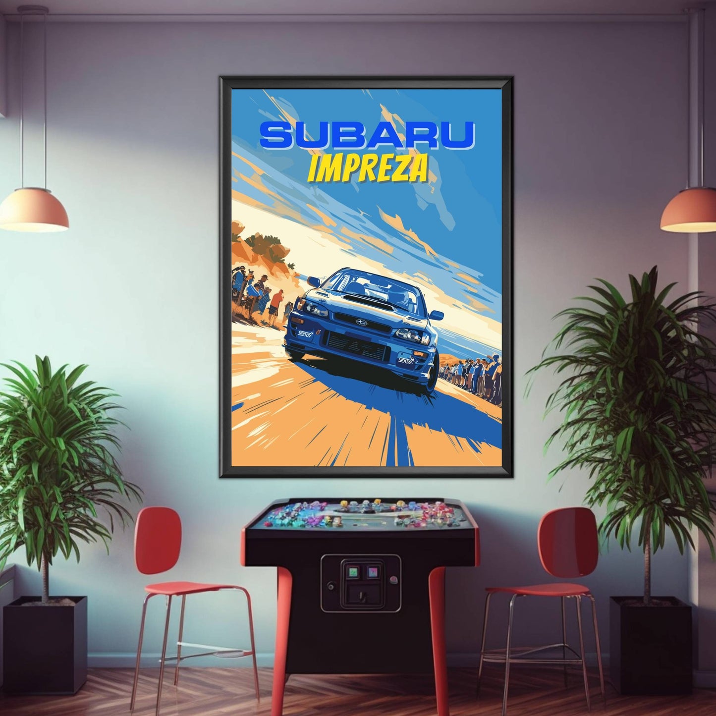 Subaru Impreza Poster